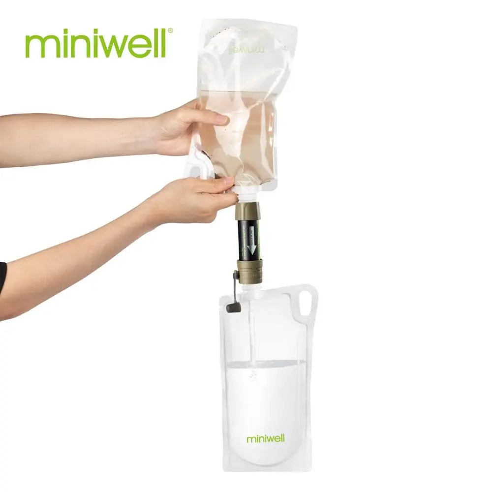 PureFlow X3 | Portable Water Filter | Compact & Ultralight | 2000L Capacity