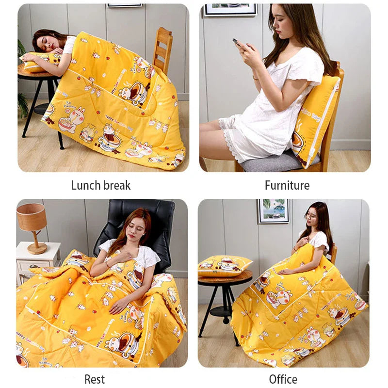 Foldable Blanket Pillow
