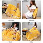 Foldable Blanket Pillow