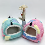 Soft hammock house for hamsters to cuddle and sleep in