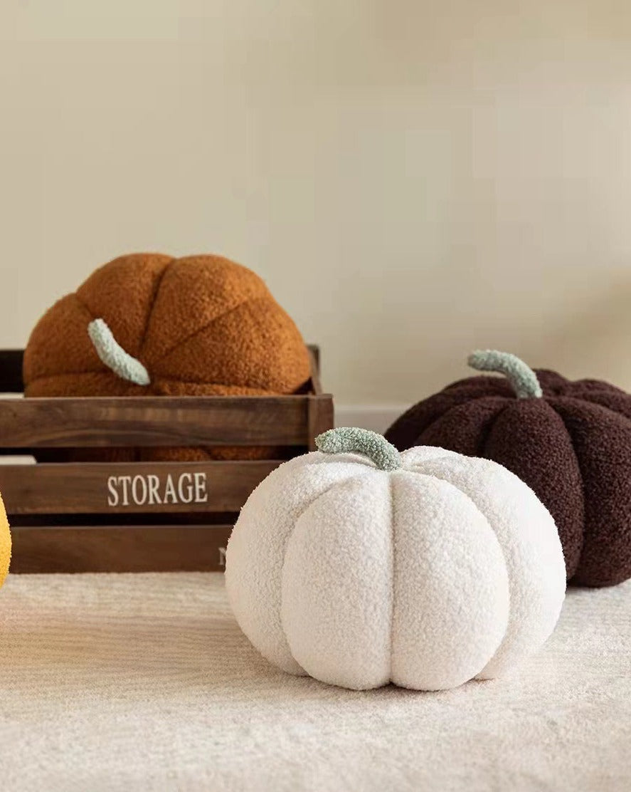 Fluffy Pumpkin Cushion