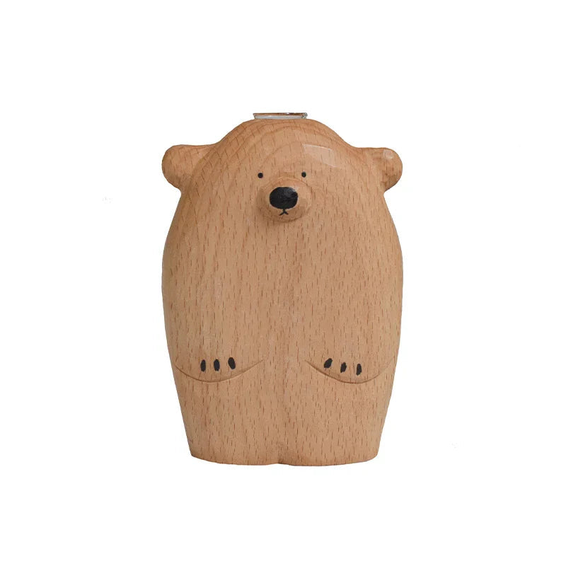Cute little bear flower vase