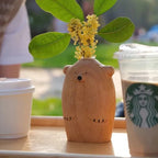 Cute little bear flower vase