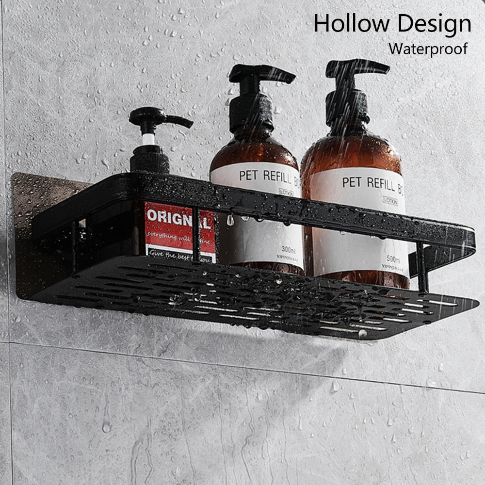 Bathroom shelves corner shelf without drilling shower shelf holder