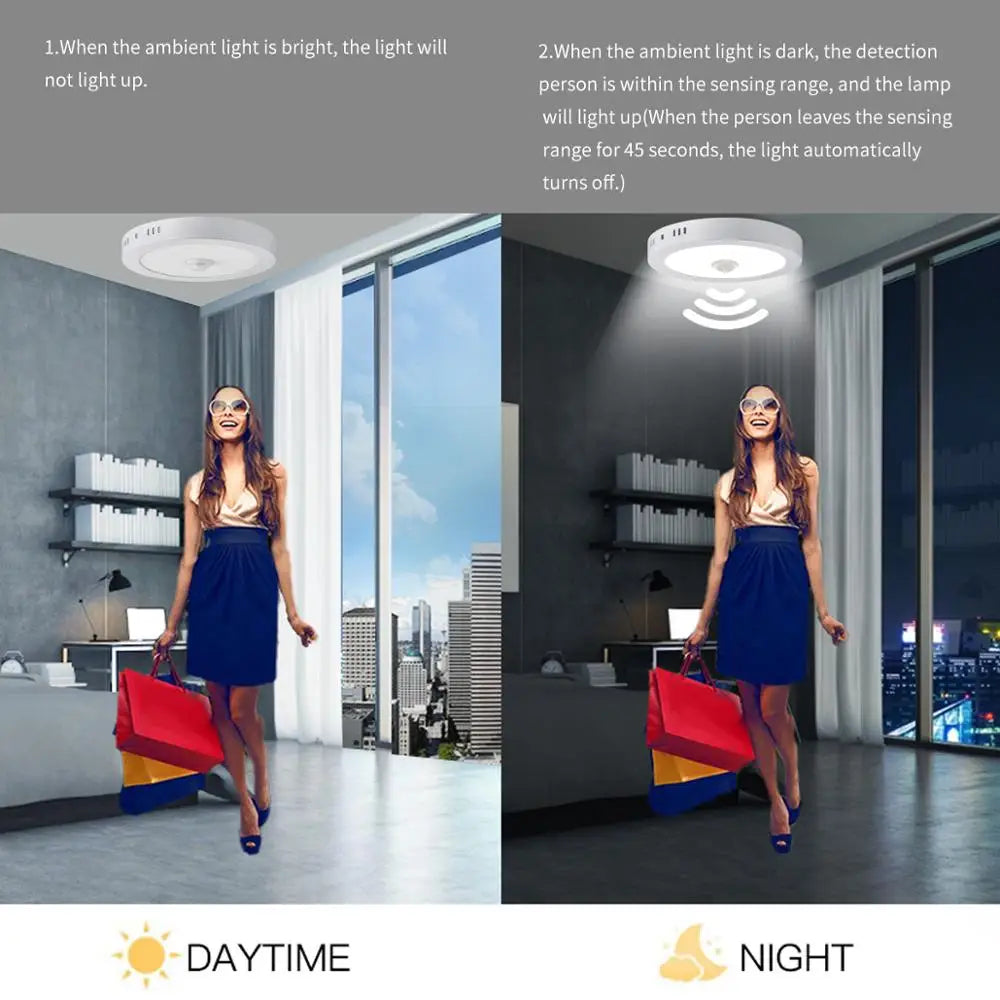 Motion Sensor LED Ceiling Lights – Smart Lighting for Your Home