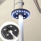 Umbrella light LUMIROOF | 3 brightness levels | Wireless & tool-free | For garden, balcony & camping