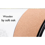 Premium Wood Yoga Wheel for Back Stretching and Full Body Balance Training