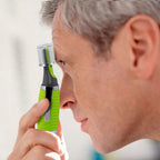 Precise nose & ear trimmer with LED light for gentle hair removal