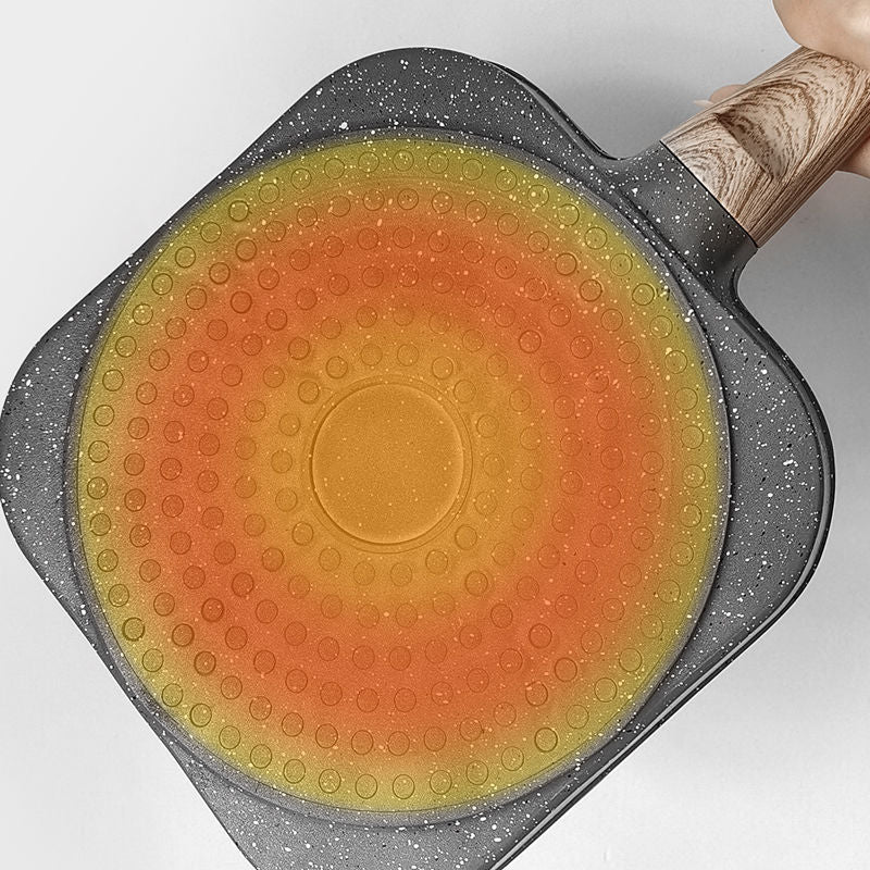 Four-hole frying pan