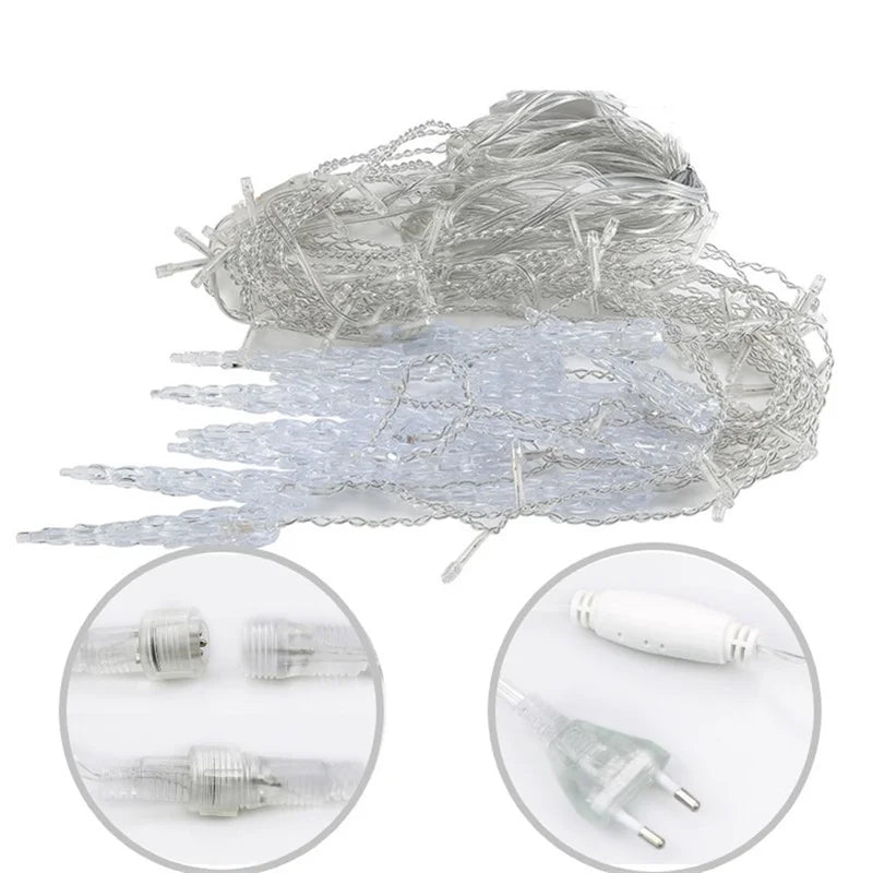 Snowlit - LED Light Curtain for Outdoor