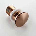 Bagnolux Rose Gold Sink Drain Valve