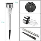 weatherproof, energy-efficient with integrated light sensor