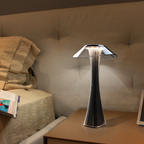 Elegant Wireless LED Table Lamp with Dimming Function | Battery Operated