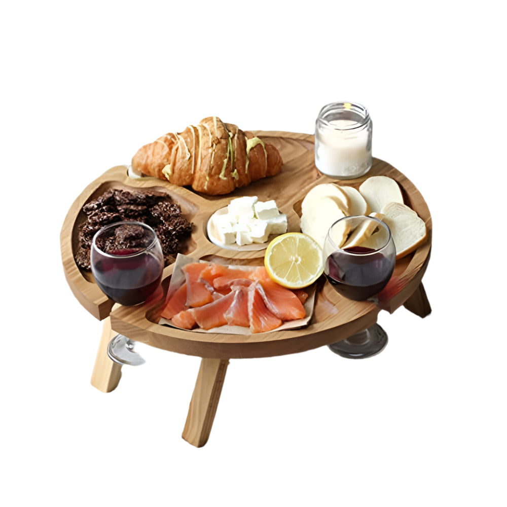 GourmetElegance Charcuterie Board Organizer | Sophisticated organizer for meats and cheese with style