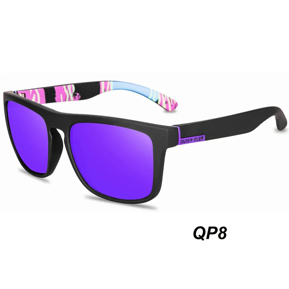 QUISVIKER Polarized Sports Sunglasses for Men and Women – Ideal for Fishing, Camping, Hiking and Driving – UV Protection Sunglasses