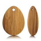 Acacia drop-shaped cutting board