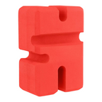 Bench Press Block EVA Foam Strength Trainer for Barbell Workouts and Home Gym