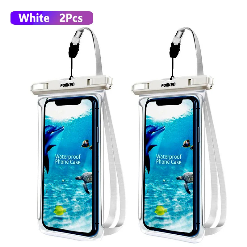 Waterproof Smartphone Case DryVault | Full View Design | Side Accessible | With Carrying Strap