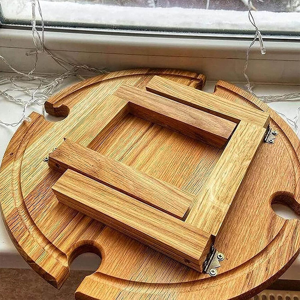 GourmetElegance Charcuterie Board Organizer | Sophisticated organizer for meats and cheese with style