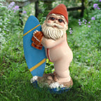 Playful Garden Gnome: Garden Decoration