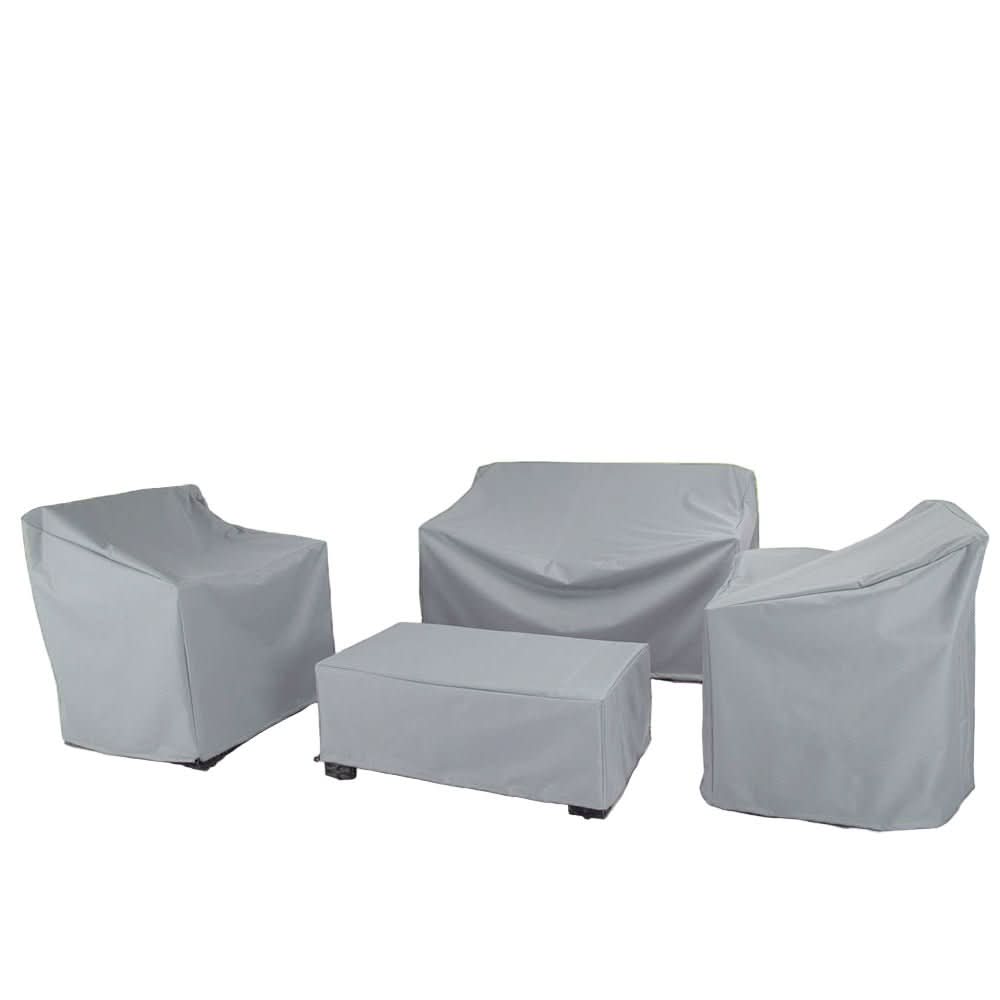 Water-resistant furniture cover for garden furniture