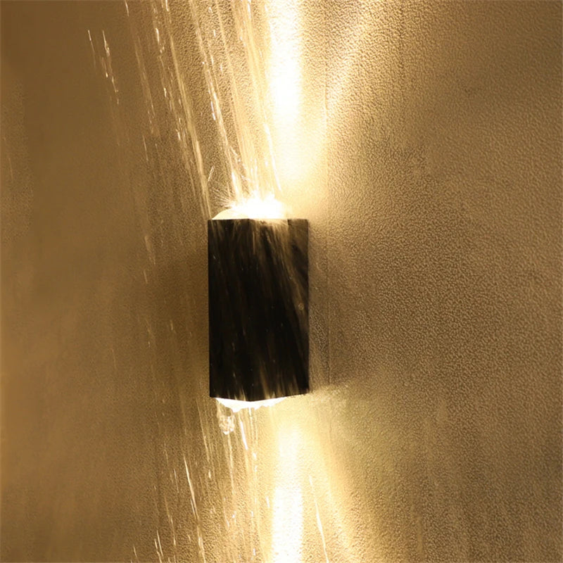 LED exterior wall light Virelo Beam | IP65 waterproof | Aluminium housing | For garden, terrace & facade | 85–265 V