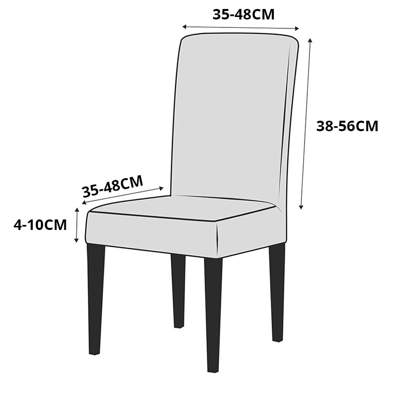 Chair Covers - Coverly - Stretchable - Elegant (2 pieces)