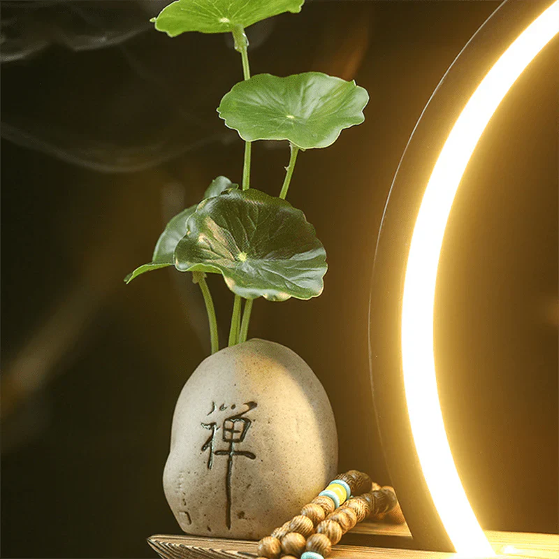 White Deer Incense Burner Lamp - SereneStag