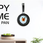 Omelette Pot-Shaped Wall Clock