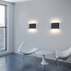 Modern LED Outdoor Wall Light – Waterproof, Rectangular