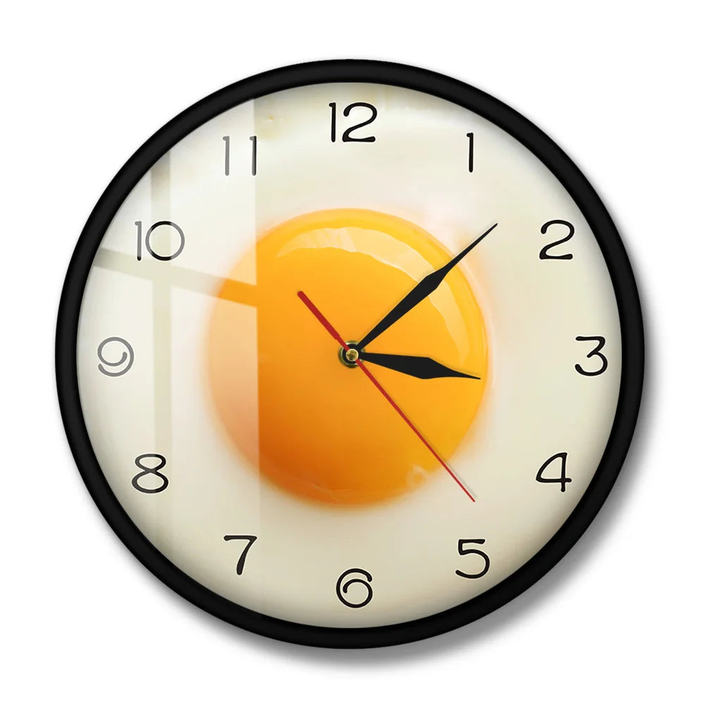 ZeitZierde | Stylish Wall Clock for the Dining Area