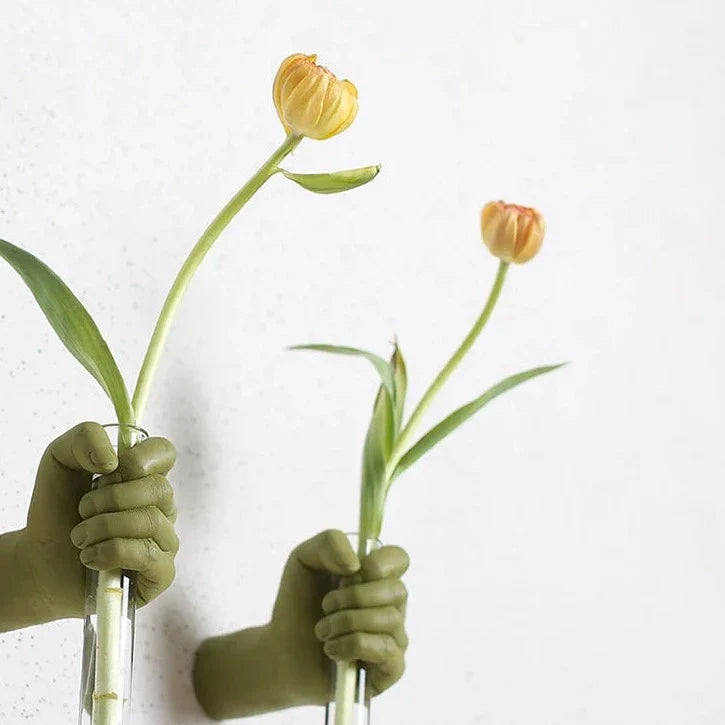 Flower Grab Wall Vase