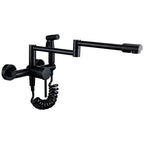 Flexible Kitchen Tap with Pull-Out Spray – Stainless Steel Design