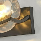 Modern LED Wall Lamp with Glass Panel
