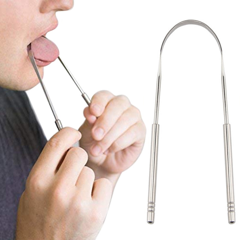 Tongue scraper providing freshness and cleanliness in the mouth