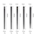 DineLux – Luxurious Chopstick Set with Refined Designs (5 Pairs)