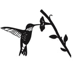 Eindhoven Garden Decor | Metal Bird Silhouette - Art In The Backyard