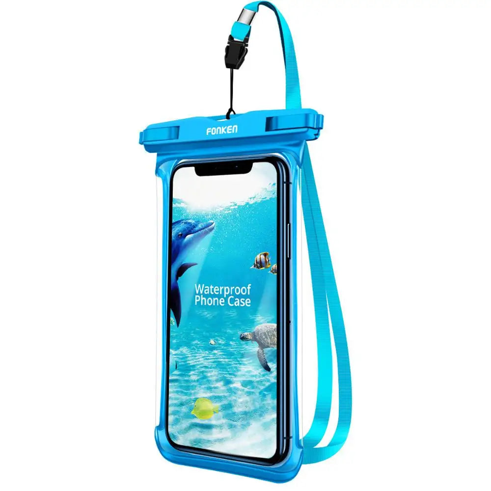 Waterproof Smartphone Case DryVault | Full View Design | Side Accessible | With Carrying Strap