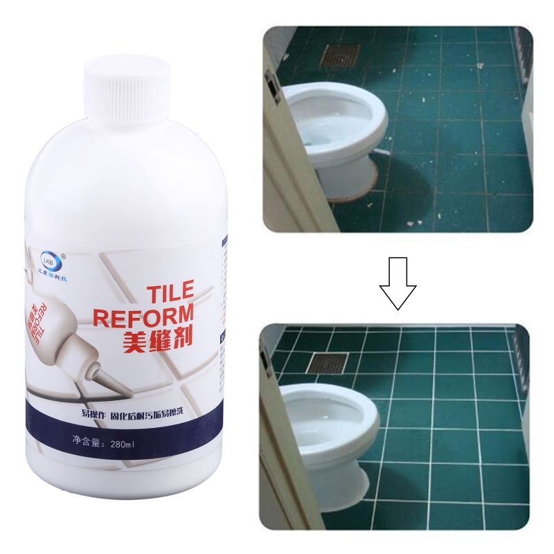 Waterproof grout for tiles (1 free spatula)