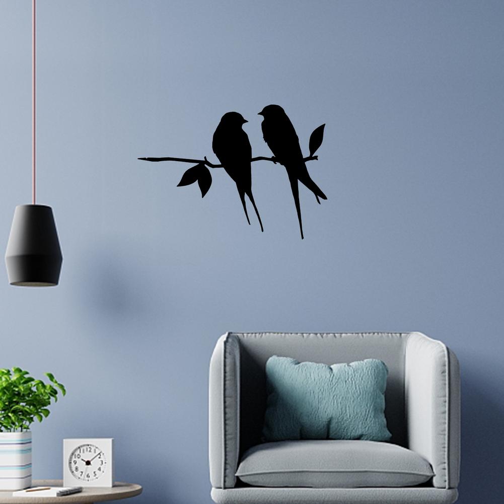 Eindhoven Garden Decor | Metal Bird Silhouette - Art In The Backyard