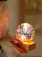 LumiNova 3D Night Light | Color Changing Starry Sky Lamp | USB LED Decorative Light | For Bedrooms & Gift Ideas