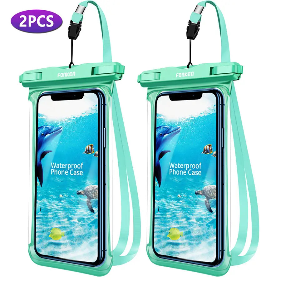 Waterproof Smartphone Case DryVault | Full View Design | Side Accessible | With Carrying Strap