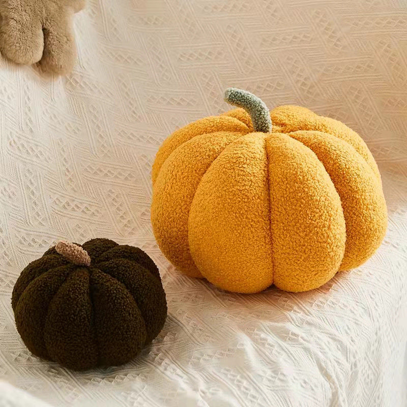 Fluffy Pumpkin Cushion