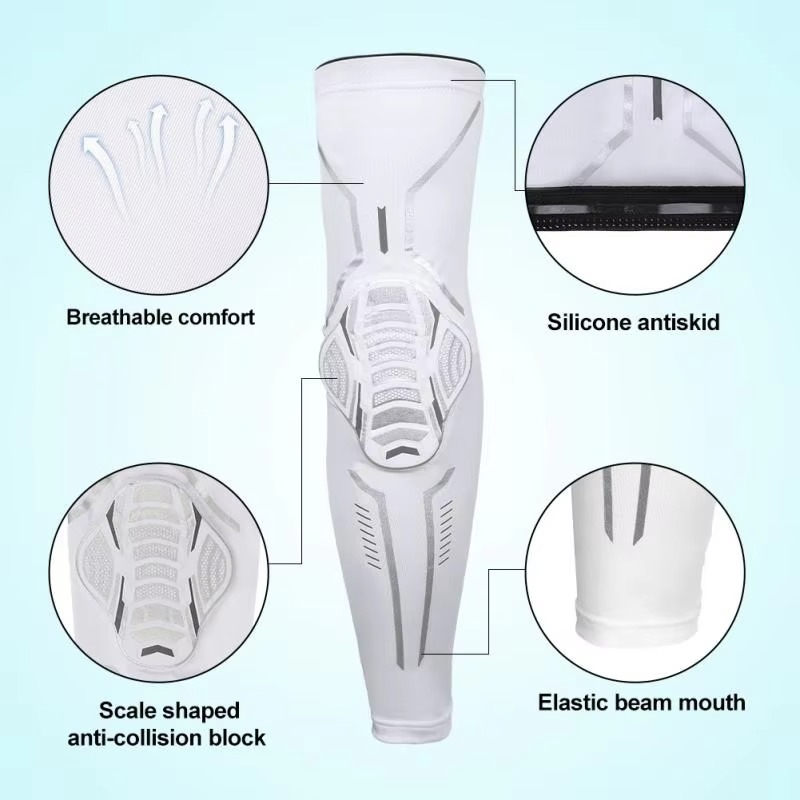 Sports Elbow Pad Compression Sleeve with Impact Protection