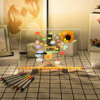 Kiddli LED Drawing Board – Reusable Writing Board with Light Pen