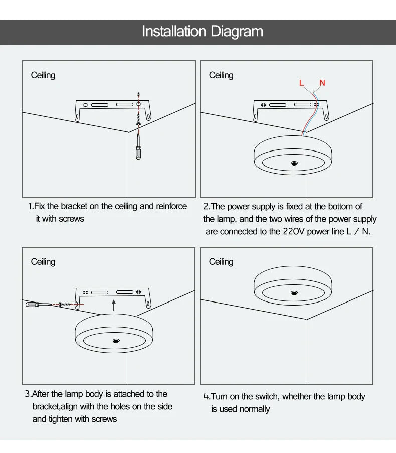 Motion Sensor LED Ceiling Lights – Smart Lighting for Your Home