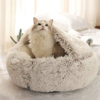 Soft Luxury Basket for Cats & Small Dogs