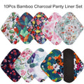 10 pieces reusable pads - Organic periods reusable pads