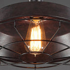 Vintage Loft Pendant Light: Industrial Retro Iron Ceiling Light Chandelier for Living Room, Restaurant, Bar, Kitchen