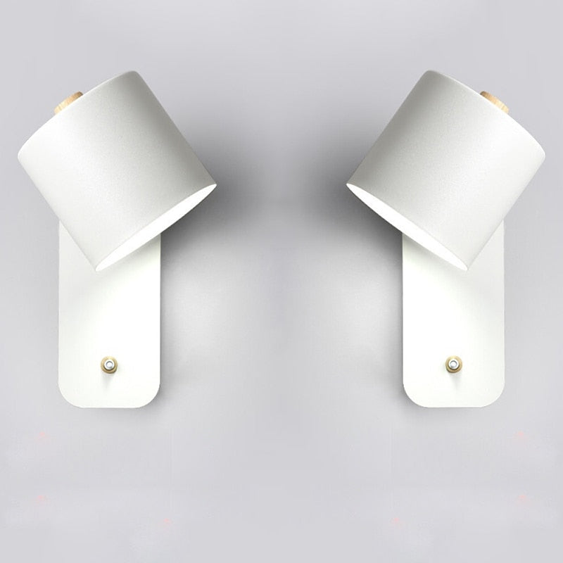 Modern LED Wall Lamps with Switch Indoor Home Decor Lights